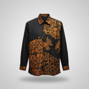 Asymmetry Shirt 02 - Anggrek Sogan